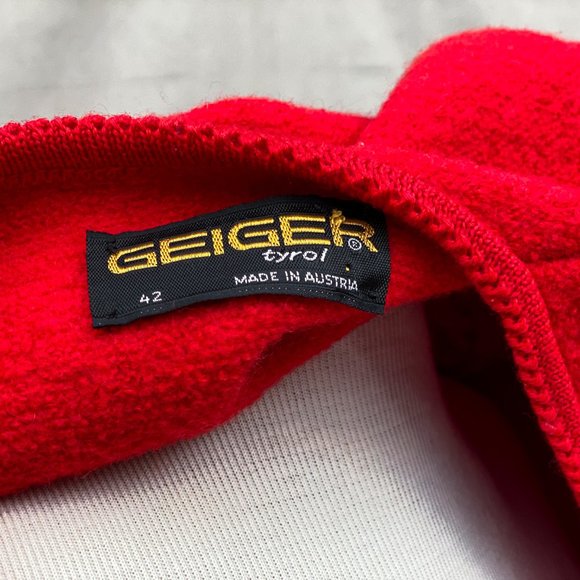 SOLD Vintage Geiger Austrian Wool Cardigan Sweater - Picture 11 of 13